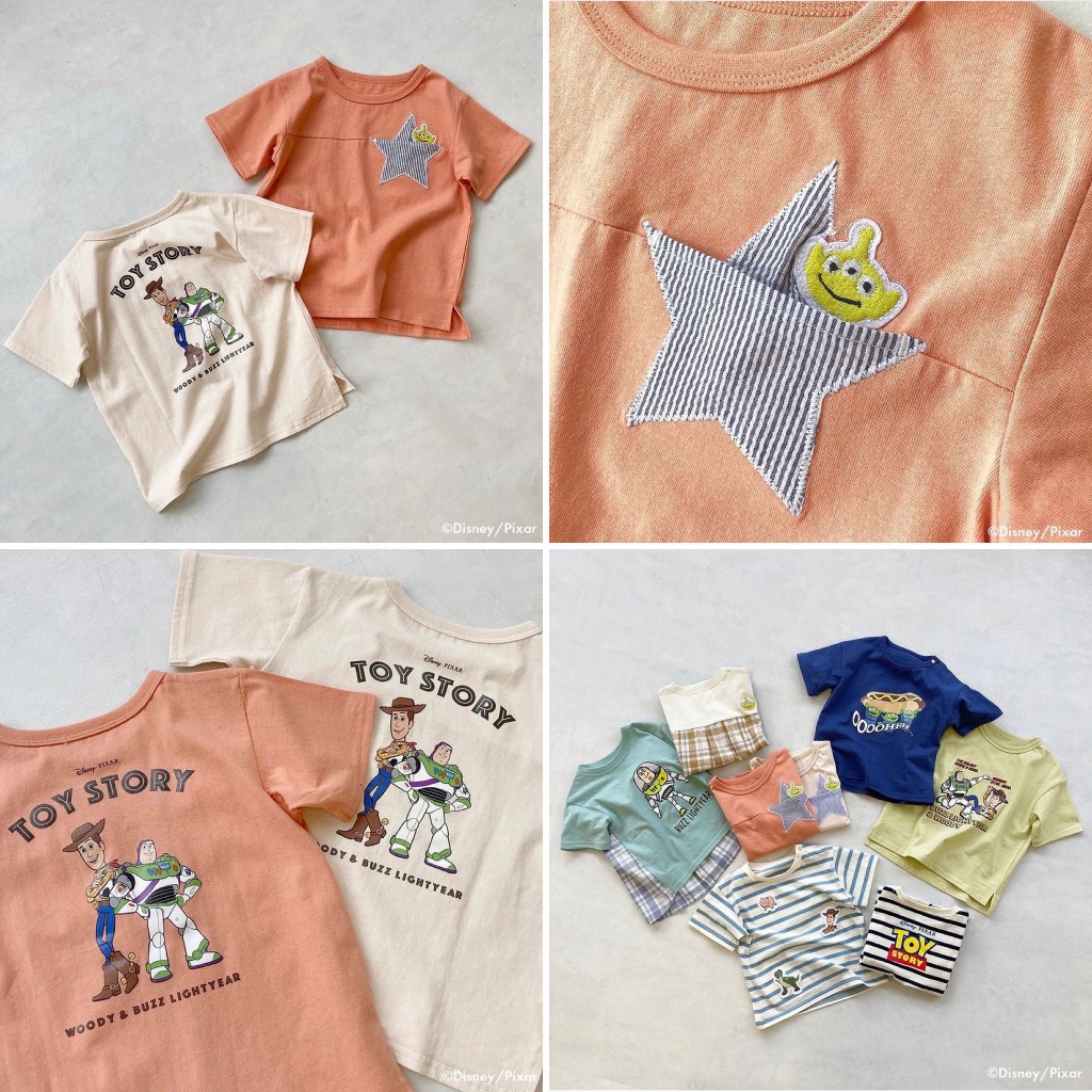 ASTRO stuffs×Disneyコラボ・ドナルド☆シャツ☆水色(XS)の+